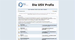 Desktop Screenshot of die-usv-profis.de